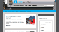 Desktop Screenshot of candypreneur.com